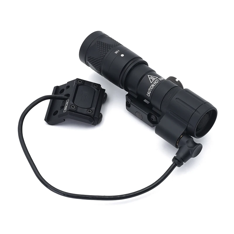 Cubierta de tapa trasera de puerto de grúa táctica para linterna M300 M600, tapa de interruptor de luz de explorador para arma al aire libre - imagen 4