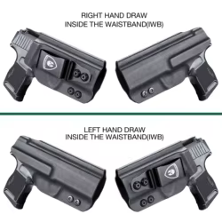Funda Kydex IWB para Sig P365, P365X, P365XL derecha