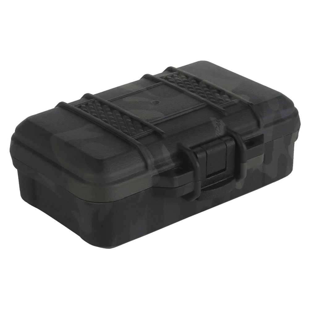 Caja contenedora a prueba de golpes antipresión, caja protectora de plástico duro impermeable a prueba de golpes, caja de herramientas con espuma - imagen 2