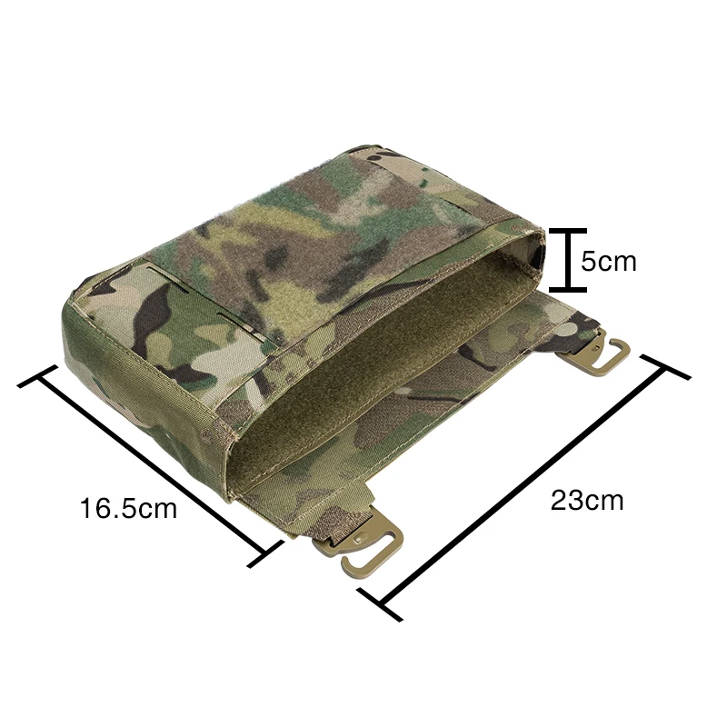 IDOGEAR-bolsa táctica militar con solapa frontal, bolsa de Panel frontal, estilo FCPC FCSK MC 3596 CS Wargame - imagen 5