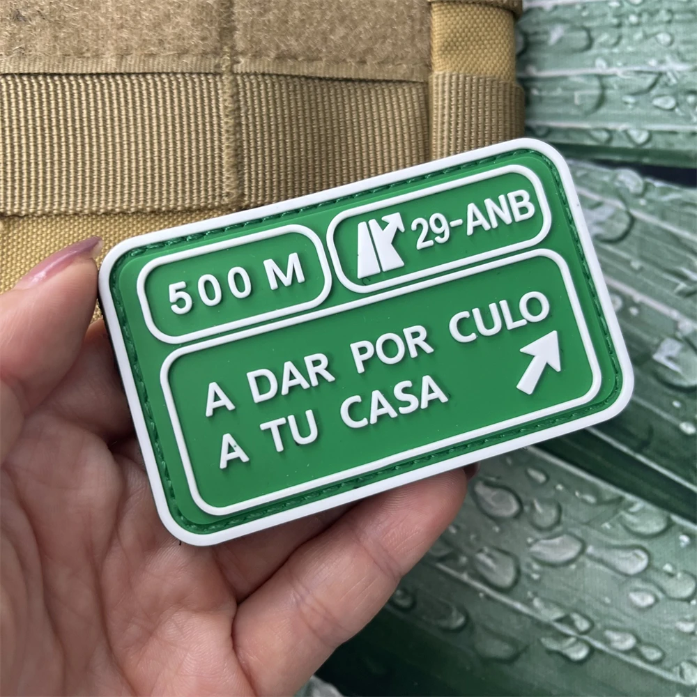 Parche táctico PVC para ropa y equipamiento, diseñado en España - imagen 4