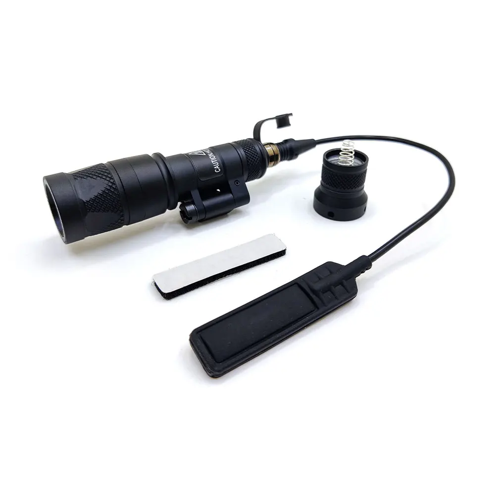 SOTAC-minilinterna LED táctica M340V, luz blanca con interruptor de presión remoto, Riel de 20mm - imagen 4