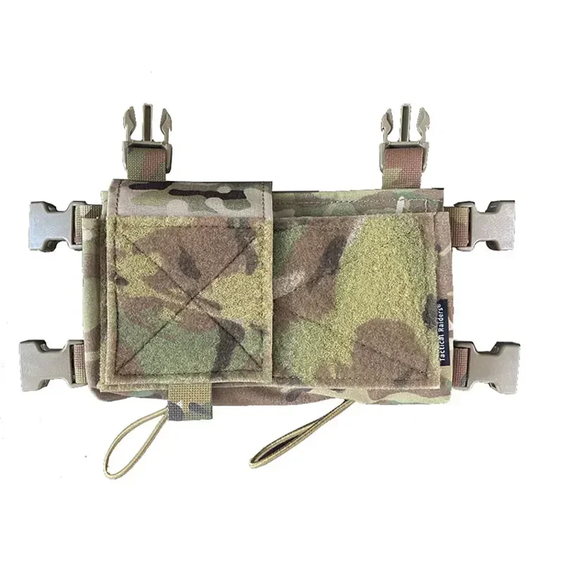 Bolsa para revistas de pecho estilo Airsoft SS, conjunto de Panel frontal táctico MK3 MK4, portador de placa de aparejo de pecho, bolsa colgante, bolsa para Micro lucha Mag - imagen 2
