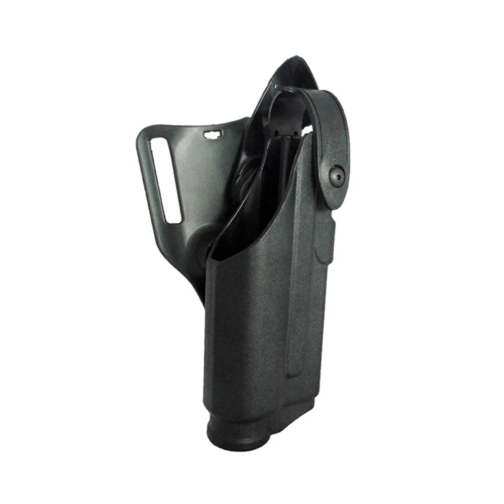 Funda táctica colgante de pierna adecuada para Glock 17 18 19 22 23 31 32 linterna de lámpara de arma cargable - imagen 4