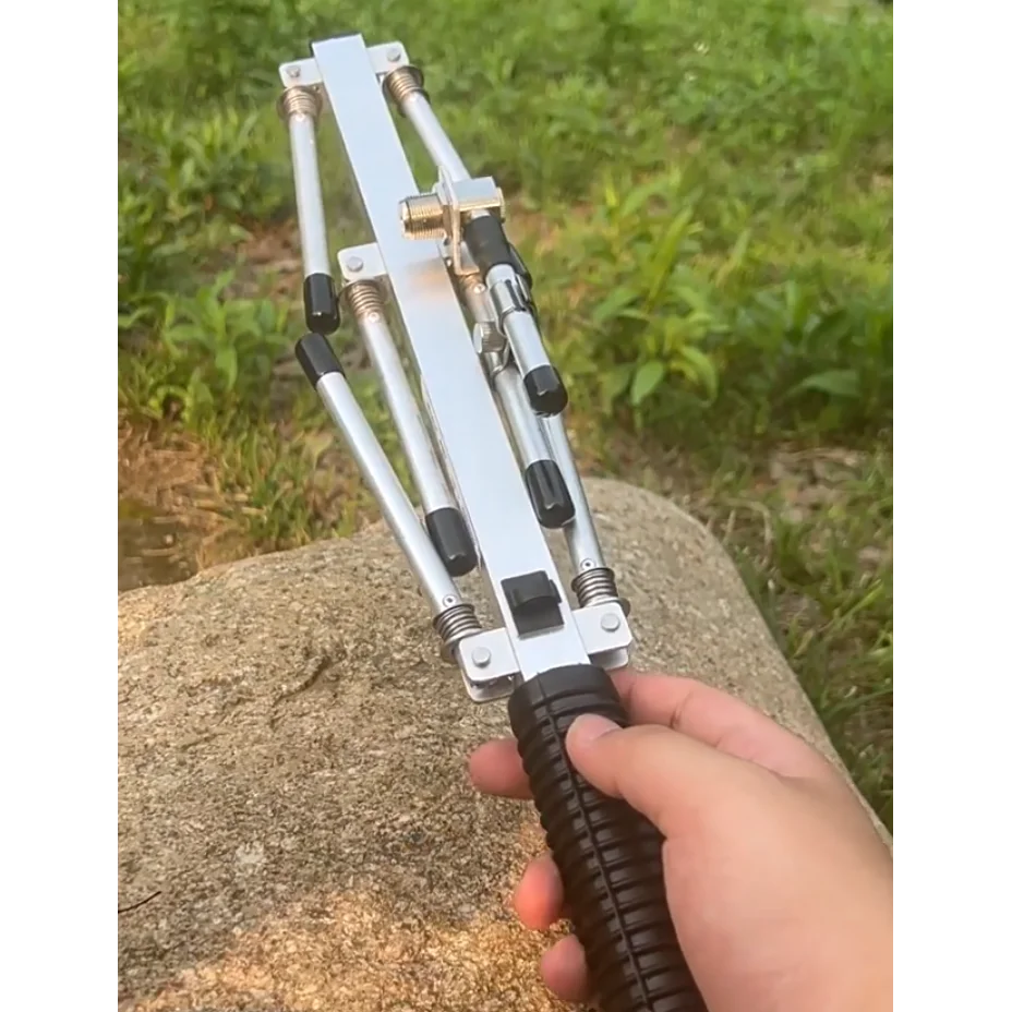 Antena plegable direccional de alta ganancia Yagi UHF portátil de banda de frecuencia de 420-450 MHz para Radioaficionado - imagen 3