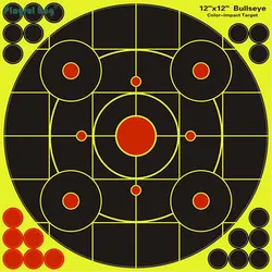 Objetivo Airsoft 30x30cm – Papel tornasol adhesivo salpicaduras entrenamiento