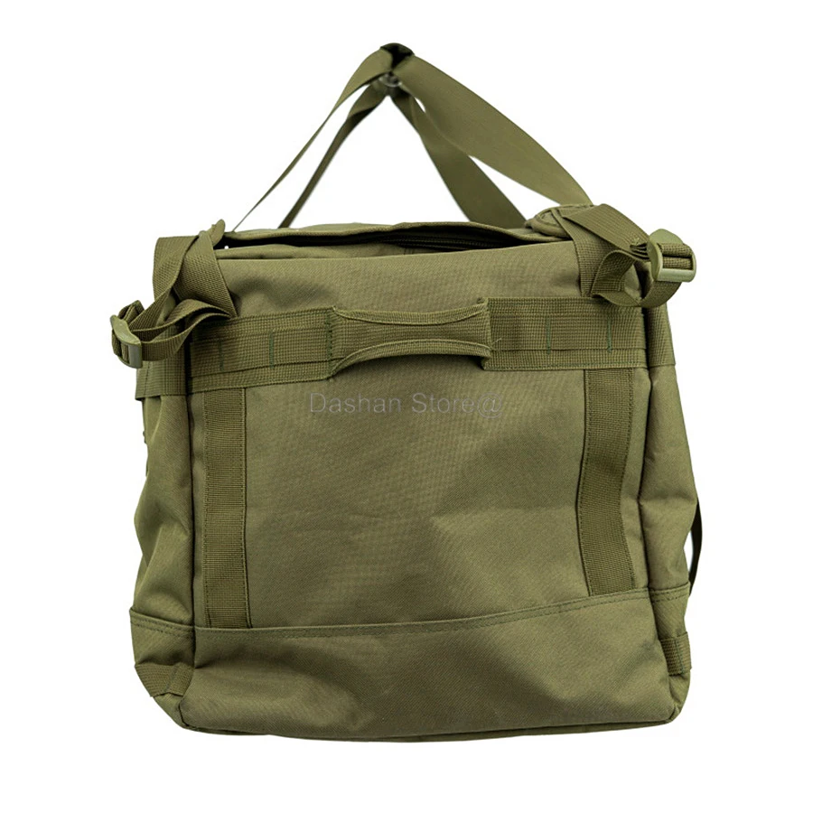 Bolsa de lona para equipaje de 106L, bolso táctico para acampar, mochila grande para senderismo, montañismo, viajes, bolsas impermeables multifuncionales - imagen 5