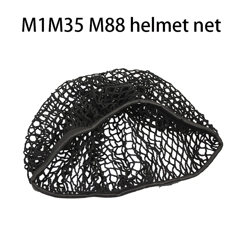 Black  helmet net
