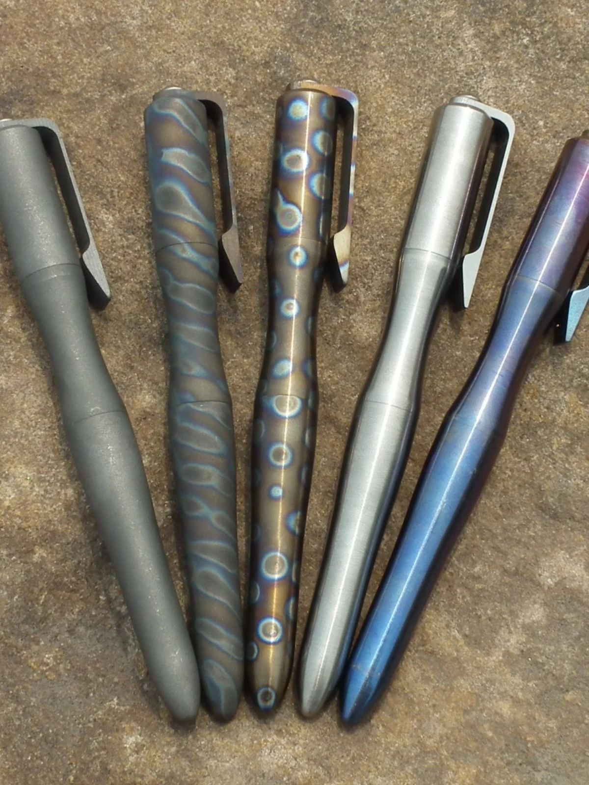 Bolígrafo táctico de aleación de titanio, bolígrafo de firma multifuncional - imagen 2