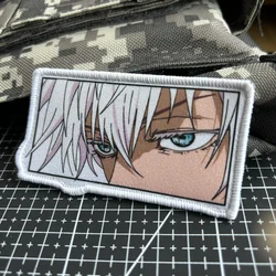 Parche identificativo Jujutsu Kaisen Satoru Gojo – velcro para mochila
