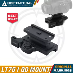 Soporte táctico de punto rojo LT751, soporte de atajo absoluto de separación rápida para caza y Airsoft