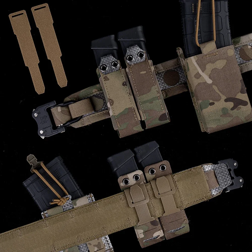 Correa retención elástica MOLLE para bolsa Mag y Airsoft