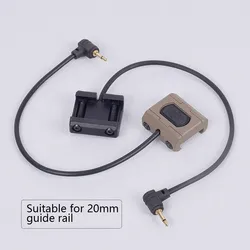 ModButton Lite interruptor de presión táctico remoto Picatinny y M-LOK