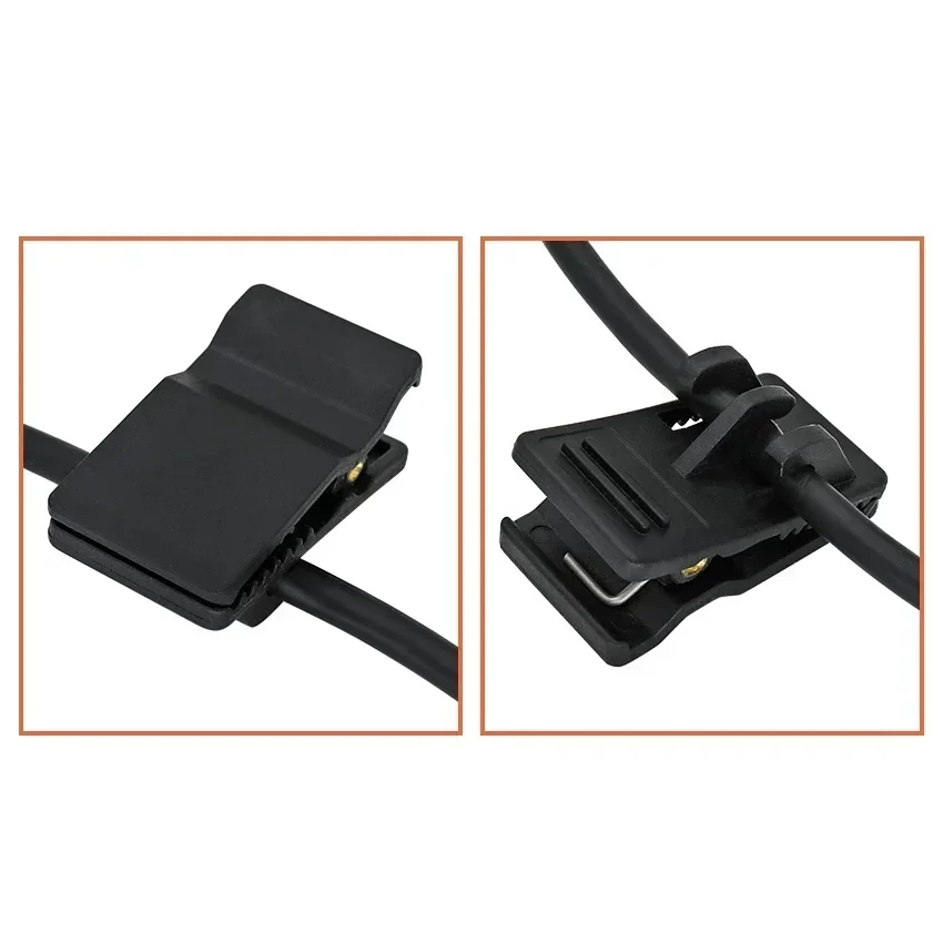 TCIHEADSET Kit de auriculares tácticos Y-line equipado con PTT táctico U94 y micrófono para auriculares para auriculares de tiro COMTAC - imagen 5