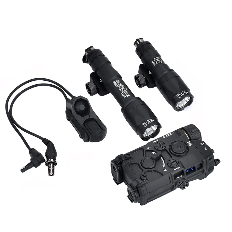 EO-TECH OGL Surefir M300 M600 linterna AXON interruptor trasero de doble Control con caja de almacenamiento conjunto combinado - imagen 4