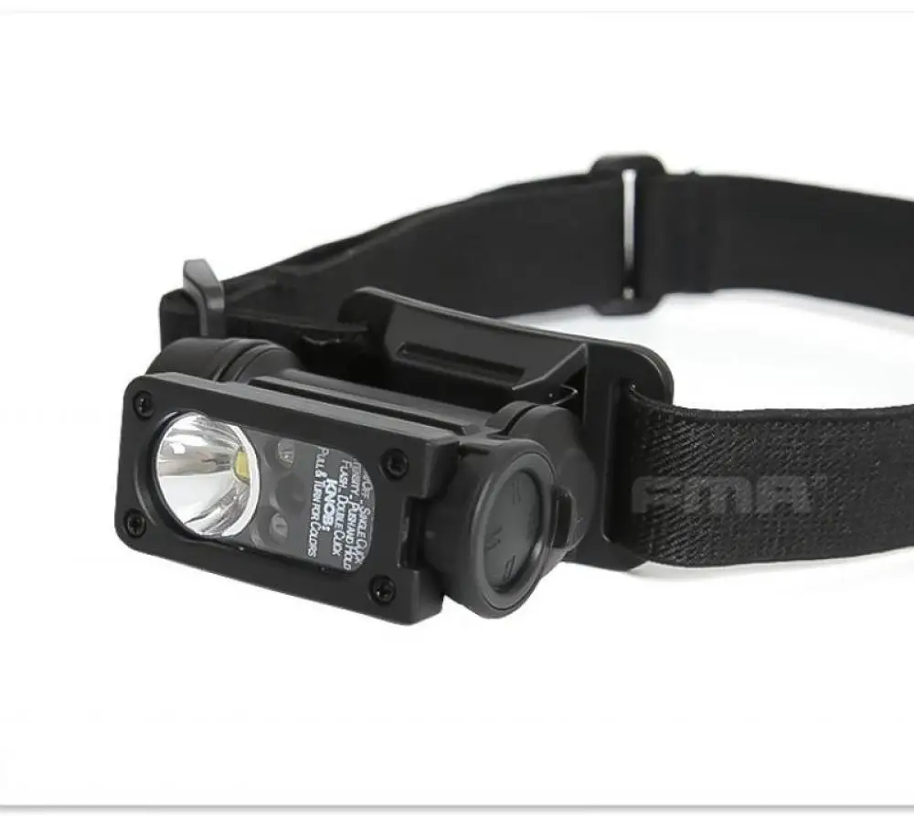 FMA Lámpara de supervivencia compacta de segunda generación, correa para la cabeza/casco, luz baja IR de doble propósito, luz de señal intermitente de tres colores TB1474 - imagen 4