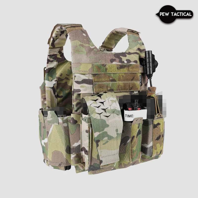 PEW TACTICAL SS Molle Triple Elástico Mag Bolsa Revista Bolsa Titular Multiuso 556 Kit de Herramientas PH107 - imagen 4