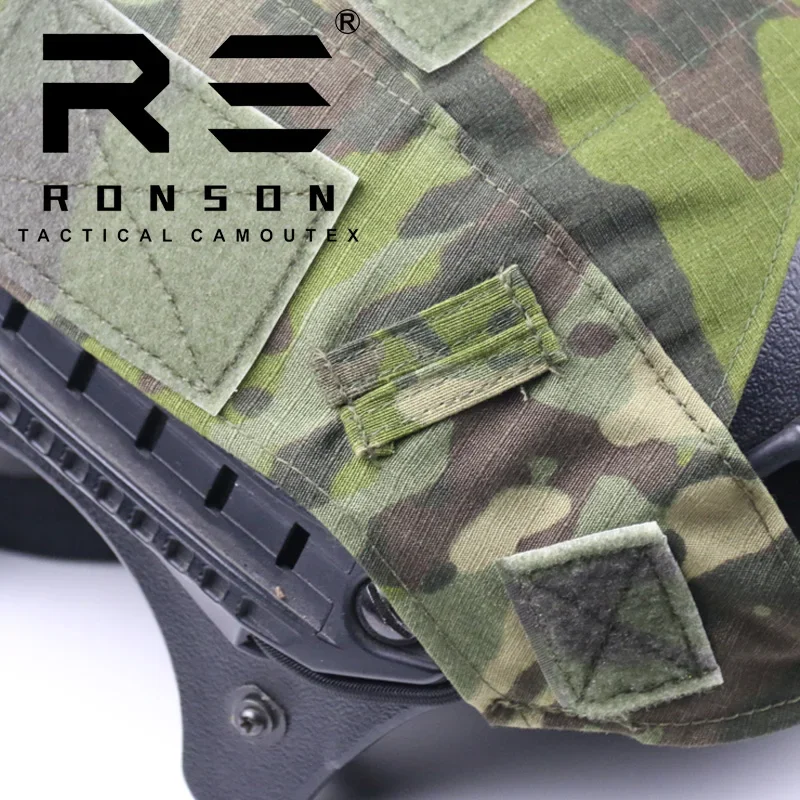 Cubierta táctica personalizada para casco, camuflaje ruso/nieve/noche de arena/mamuflaje para manchas solares - imagen 5