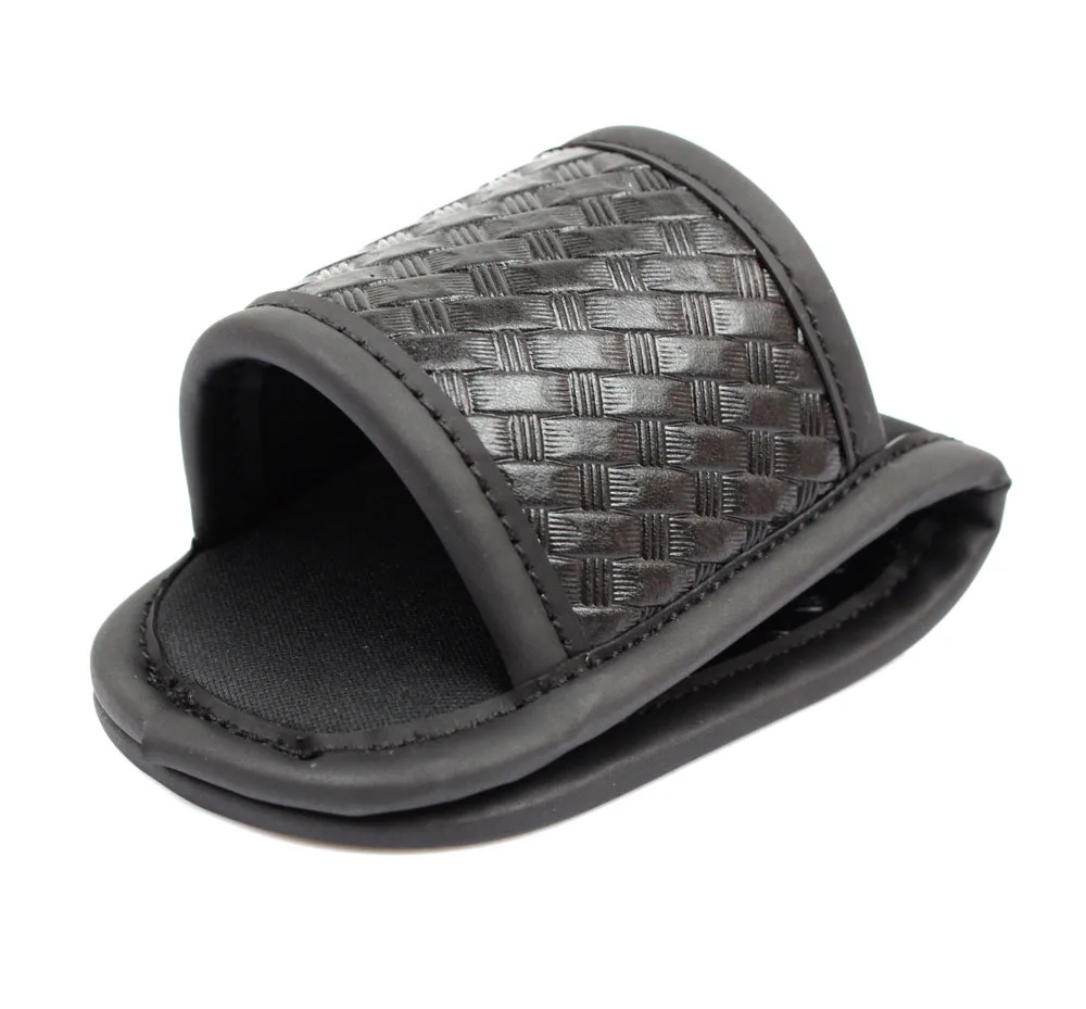 Soporte para linterna compacto con tapa abierta, soporte para correa de anillo para linterna, cinturón de servicio Mag Lite y otras linternas de celda D/C, estuche portador - imagen 3