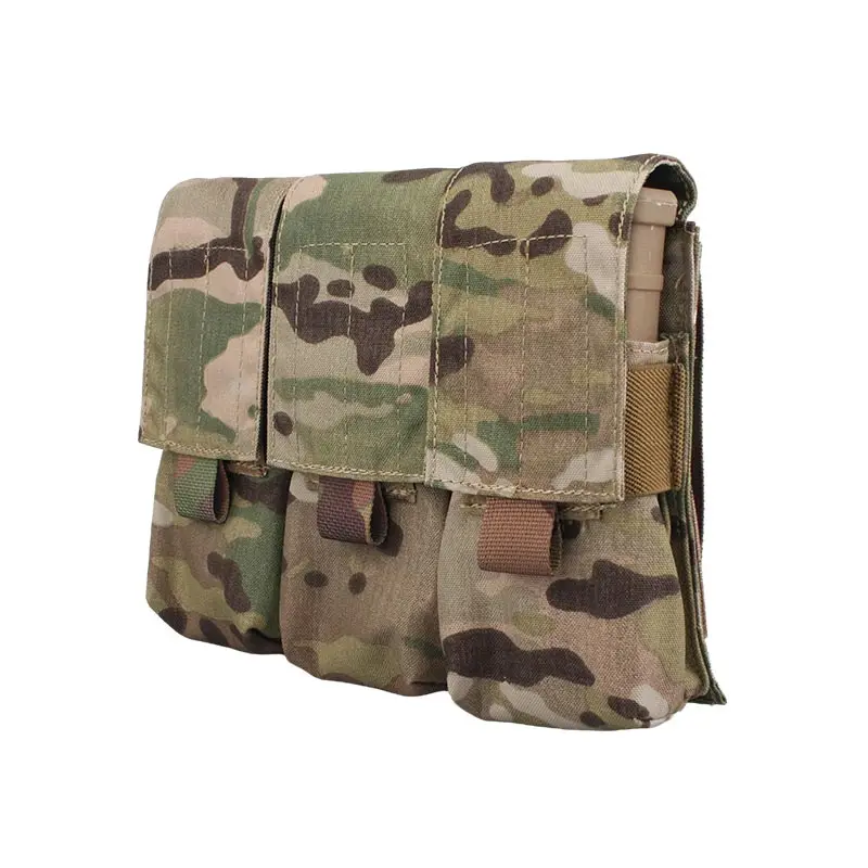 Emersongear para LBT estilo M4 Triple revista bolsa 556 MOLLE combate Mag bolsa titular Airsoft caza Trekking Nylon EM6352