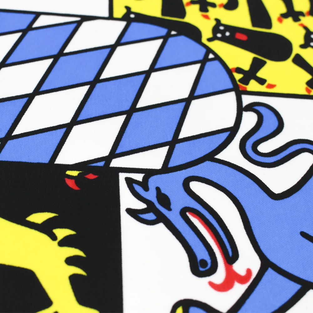 Bandera de la Baviera del Estado de Alemania, 90x150cm, bandera de la Baviera, decoración impresa de poliéster, tapiz, bandera - imagen 4