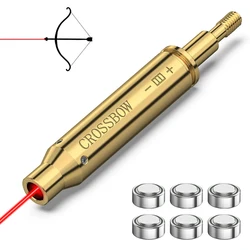 Boresighter láser rojo – Punto de alineación para arco y ballesta