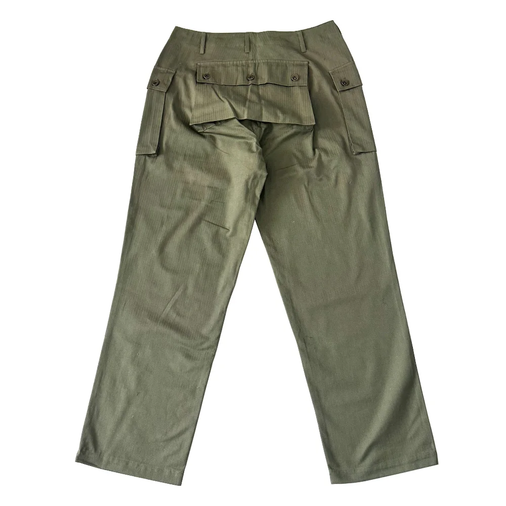 Pantalones de uniforme P44 de EE. UU. de la Segunda Guerra Mundial, pantalones de entrenamiento táctico informales sueltos Vintage de la Segunda Guerra Mundial - imagen 3