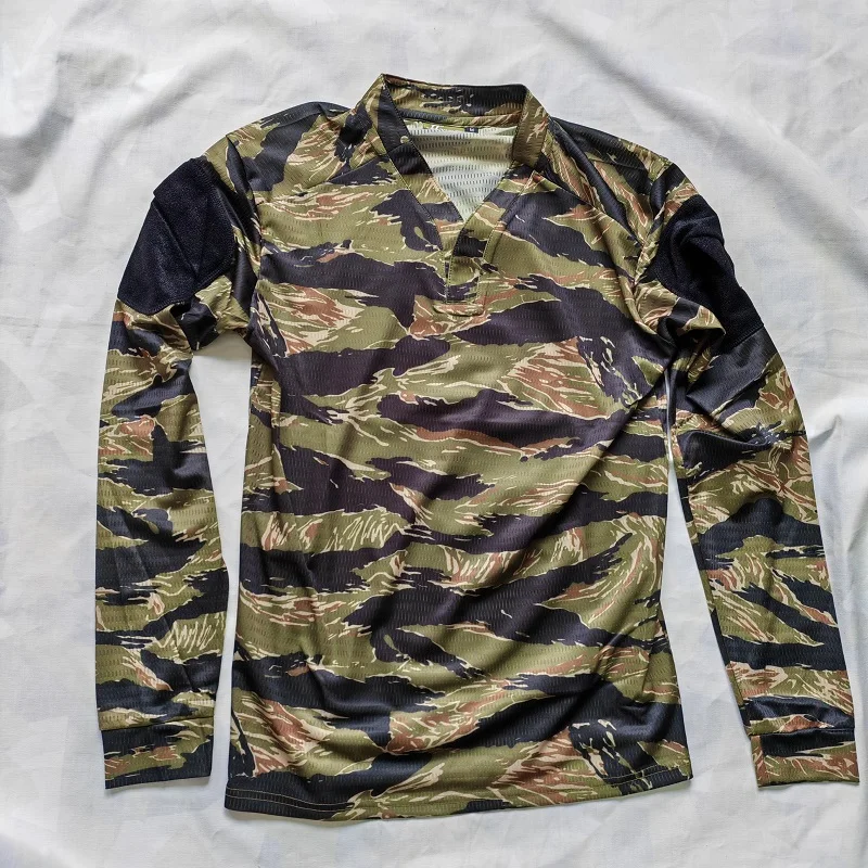 Camiseta transpirable de manga larga de secado rápido al aire libre