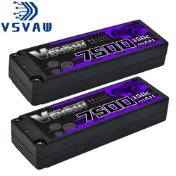 Batería LiPo RC VSVAW de carcasa rígida con XT60/EC5