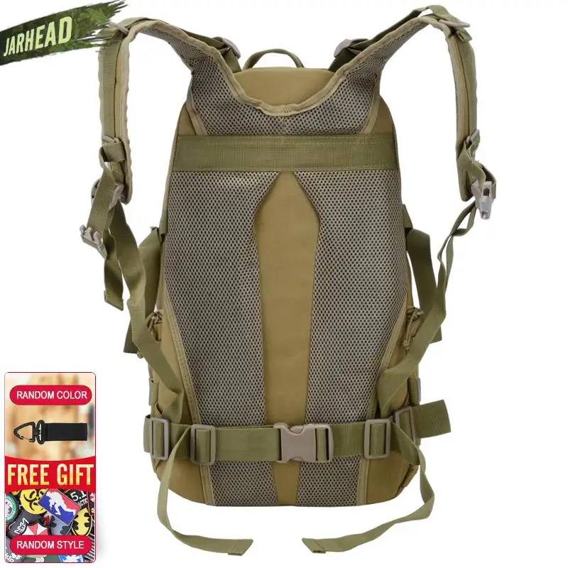 Mochila militar de camuflaje para hombre, bolsa táctica impermeable de 27L, Oxford 900D, para acampada, senderismo, al aire libre - imagen 5