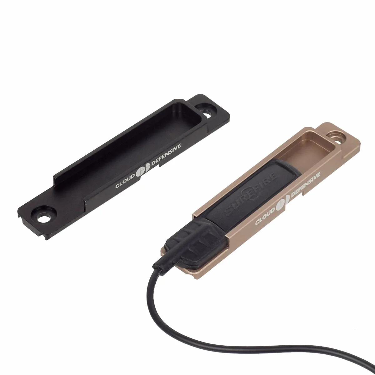 Linterna táctica Surefire M600 M300 Scout, cinta remota, interruptor de almohadilla de presión, Mlok Keymod, accesorios de placa de montaje en riel de 20mm - imagen 5