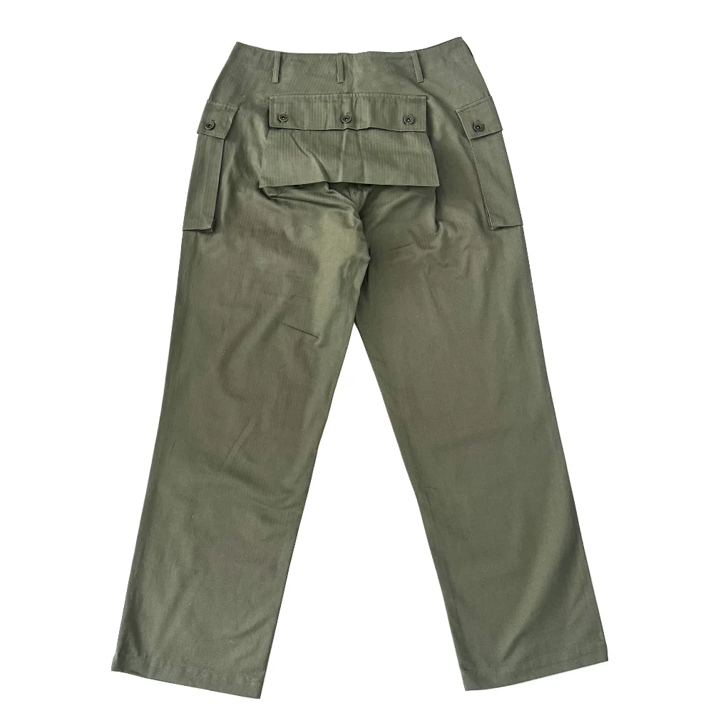 Pantalones de uniforme P44 de EE. UU. de la Segunda Guerra Mundial, pantalones de entrenamiento táctico informales sueltos Vintage de la Segunda Guerra Mundial - imagen 2