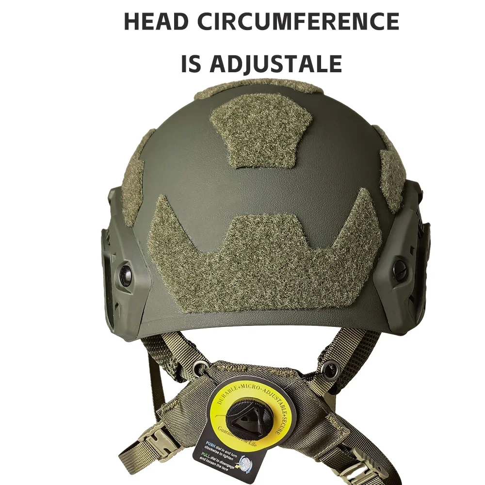 Casco táctico antidisturbios FAST SF – Suspensión ABS ligera - imagen 5