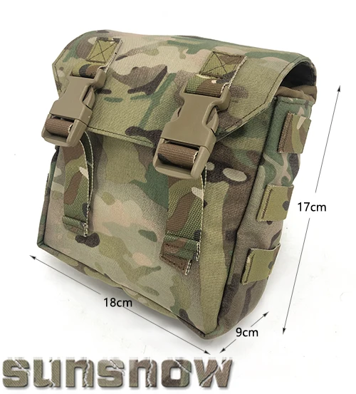 Bolsa táctica para cubrir la cintura, bolsa para glúteos de camuflaje - imagen 5
