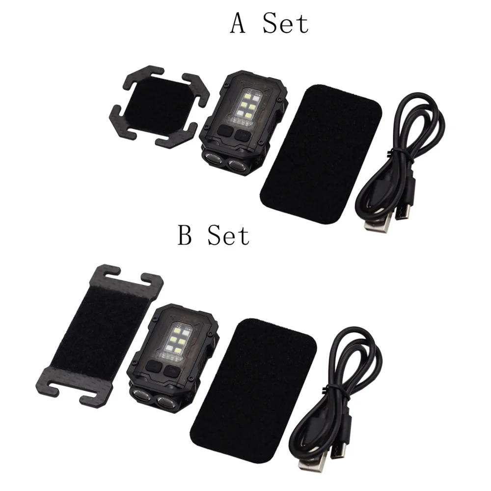 Mini linterna táctica EDC con clip MOLLE para supervivencia - imagen 2