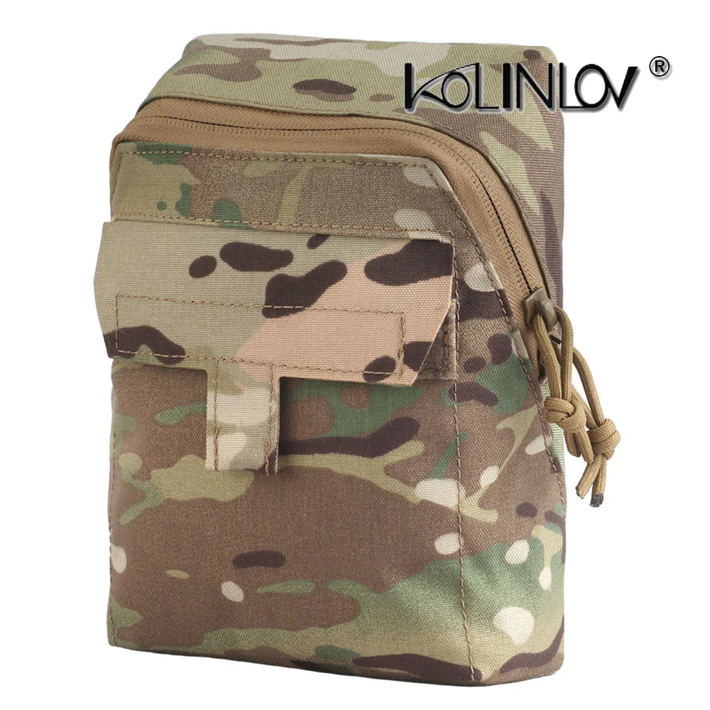 Chaleco táctico portador de placa de cintura, bolsa de almacenamiento Molle multifuncional, mapa de caza, bolsas de navegación, Airsoft, munición, abeto - imagen 2