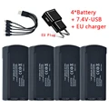4Pcs-5in1 USB-EU