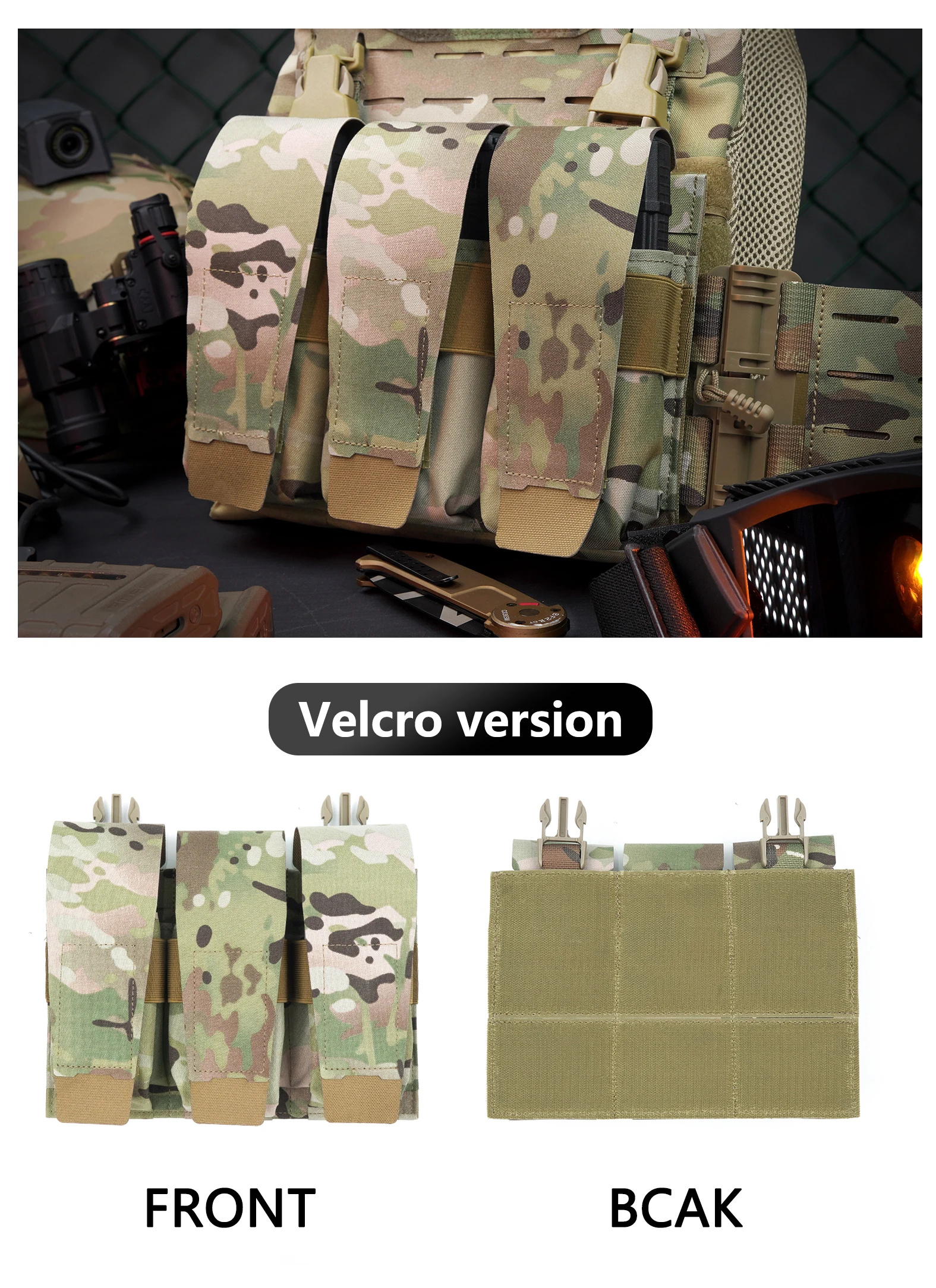 Chaleco Táctico DMGear - Sistema de accesorios