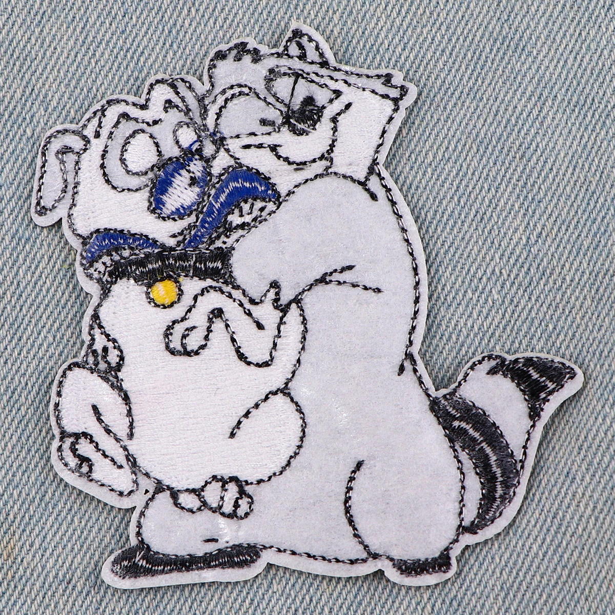 Parche de mapache bonito, parches bordados para planchar, parches para ropa, pegatinas de costura de dibujos animados, apliques - imagen 5