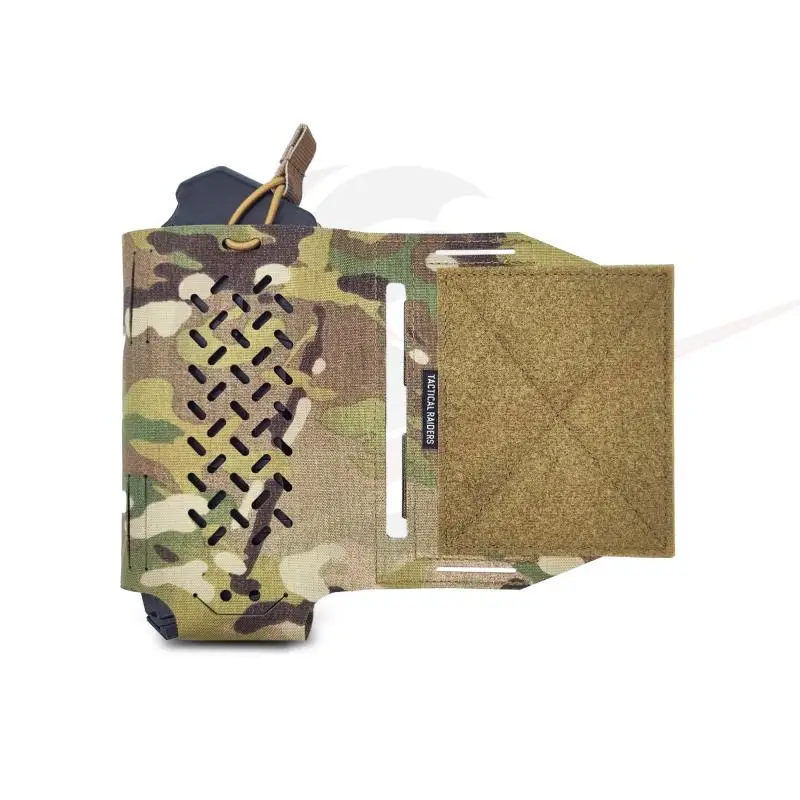 Bolsa de radio de flanco colgante de pecho táctico con ala expansora estilo SS Mk2 - imagen 3
