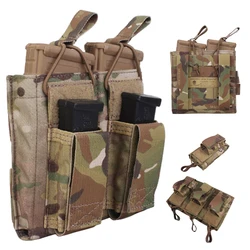 Emersongear-Magazine Pouch 5,56 Pisto bolsa táctica superior abierta doble, equipo de combate EM6362