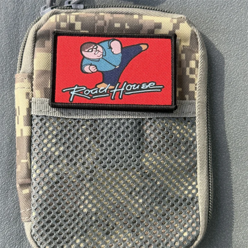 Parche táctico divertido, insignia bordada de moral militar, gancho y bucle, mochila, ropa, accesorios decorativos, pegatina, brazalete