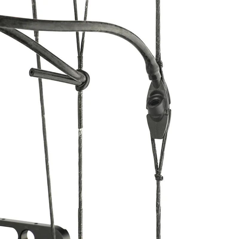 1 unidad de tiro con arco, mirilla con agujero de vista, arco compuesto, cuerda de tracción, mirilla de 30cm, puede instalar clarificador, elástico, duradero, tiro, caza, Acc - imagen 5