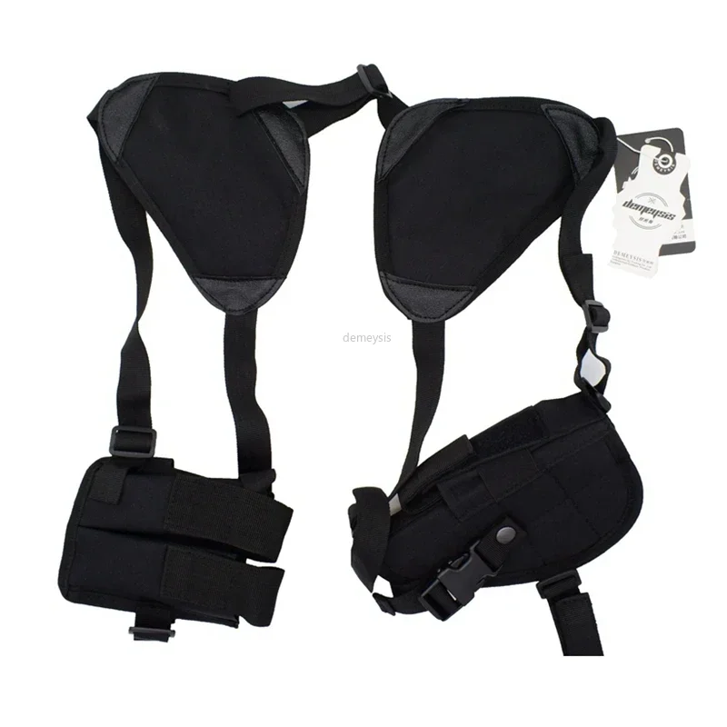 Funda de hombro táctica para mano derecha, bolsa de transporte oculta para pistola, entrenamiento de tiro Airsoft, ajuste Universal - imagen 3