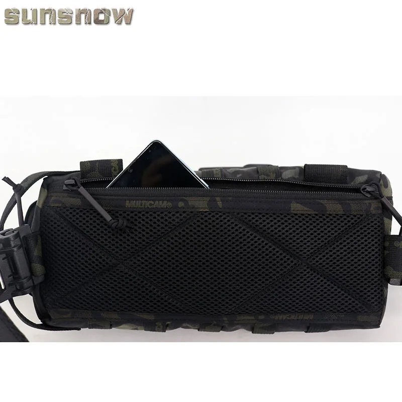 Bolsa de pecho táctica multifuncional para exteriores, bolso de gran capacidad para deportes de ocio al aire libre, ciclismo, novedad - imagen 5