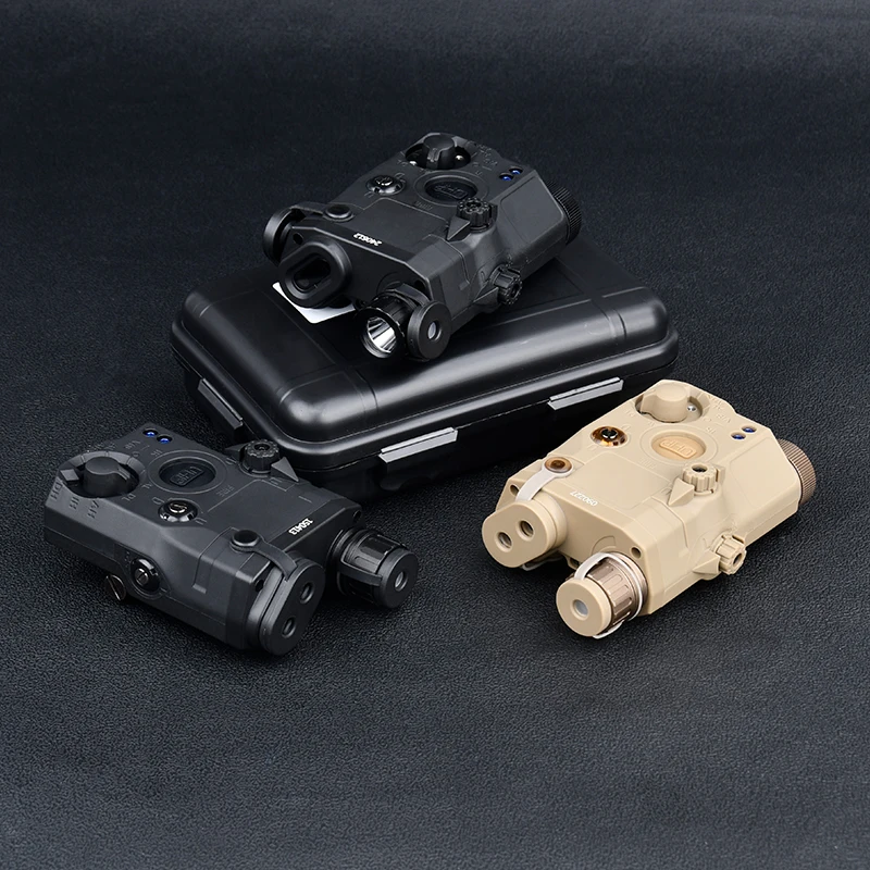 WADSN-Airsoft UHP AN PEQ-15, PEQ15 LA5C, punto rojo, verde, azul, luz de relleno IR, indicador láser, luz de explorador, linterna LED estroboscópica - imagen 5