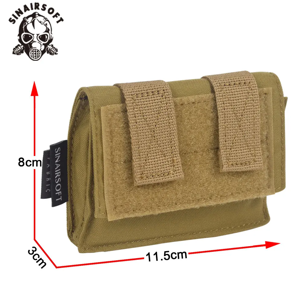 SINAIRSOFT-bolsa táctica para casco rápido, bolsa trasera extraíble, bolsa de batería de contrapeso NVG para accesorios de ropa - imagen 3
