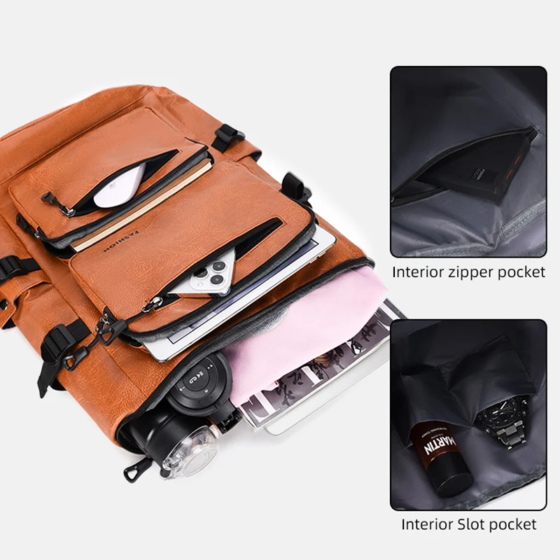 Mochila de gimnasio para escalada al aire libre, senderismo, Camping, gran capacidad, comando de negocios, viaje de corta distancia, mochila escolar para ordenador portátil - imagen 3