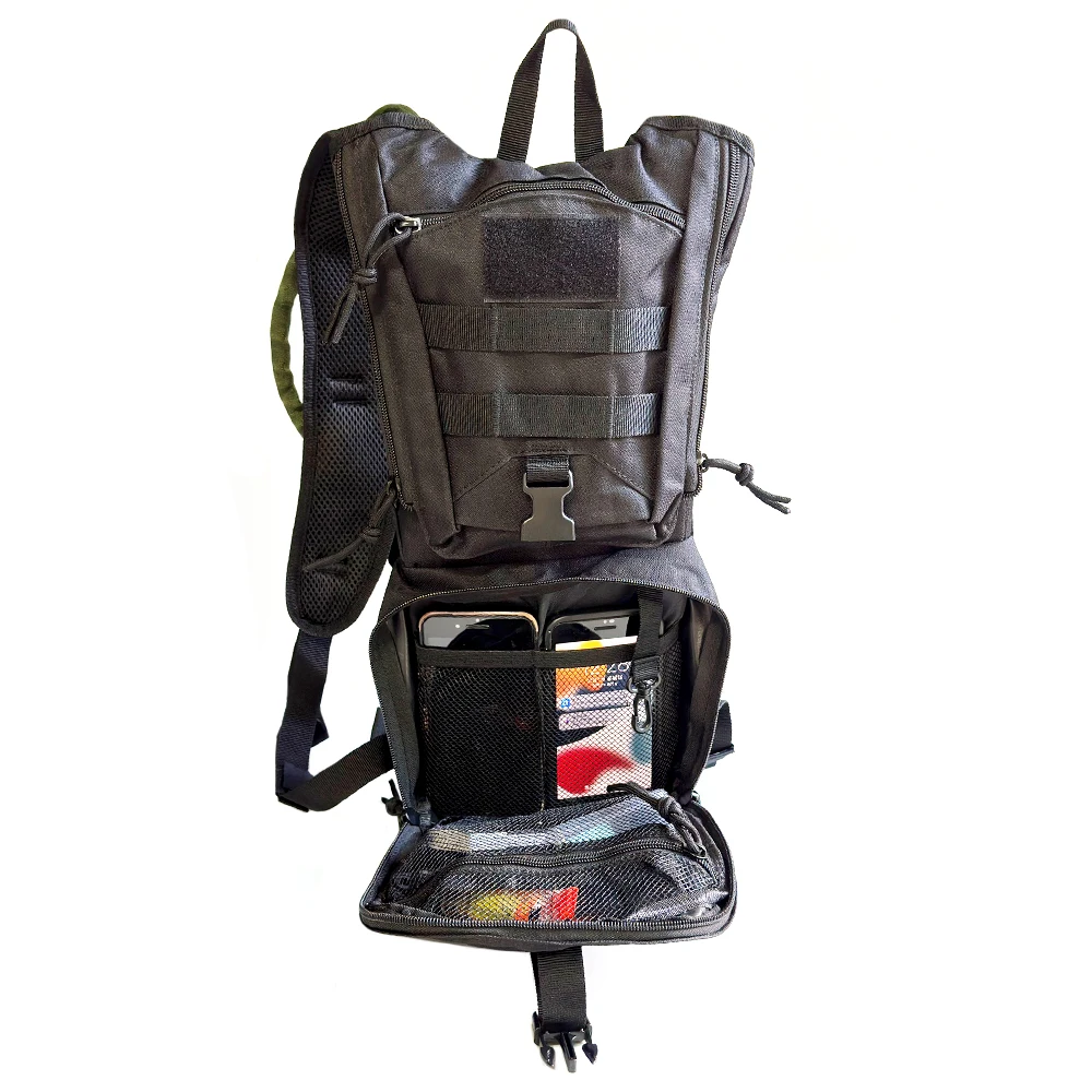 Bolsa de agua al aire libre de 3L, mochila, ciclismo, montañismo, camping, senderismo y bolsa de agua deportiva - imagen 5