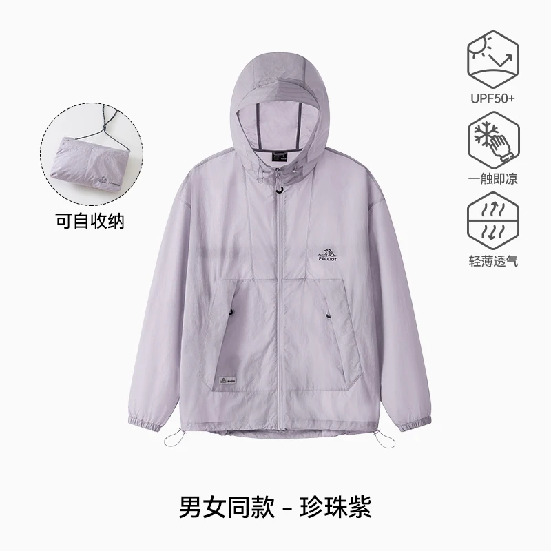 Plott-camisa deportiva con protección solar para hombre y mujer, cortavientos de escalada, senderismo, pesca, chaqueta de ciclismo a prueba de viento, abrigo de Camping Anti-UV - imagen 4